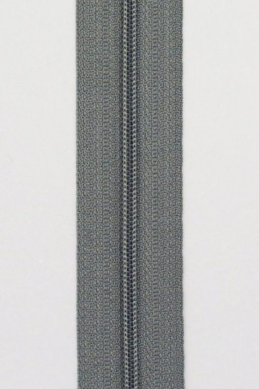 6 mm spiral lynlås i grå