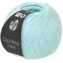 Cool Wool Lace | Pastelturkis fv. 43