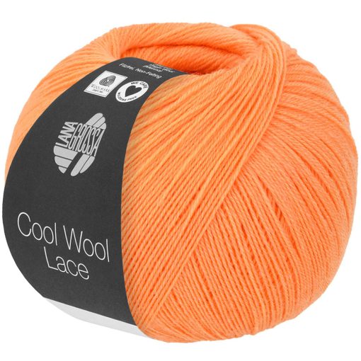 Cool Wool Lace | Orange fv. 44