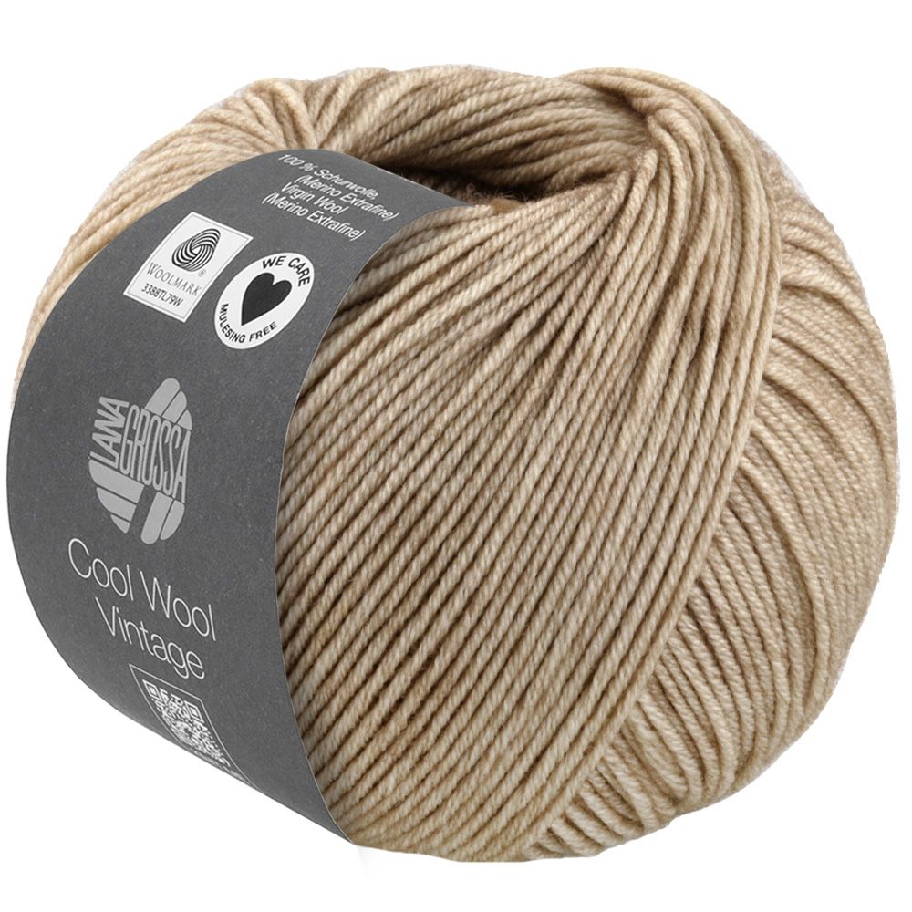 Cool Wool Vintage | Sandbeige fv. 7382