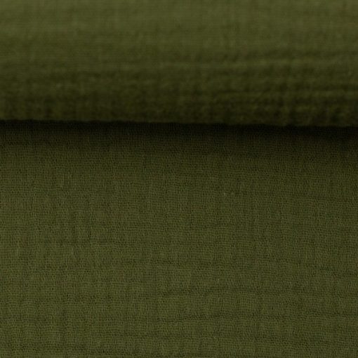 Double gauze i khaki fv. 767