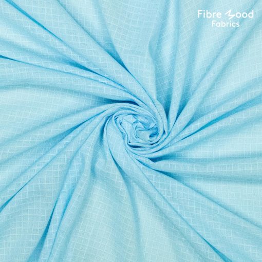 Fibre Mood | Fastvævet bomuld med tern i mint