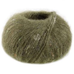Natural Superkid Tweed | Olivengrøn fv. 616
