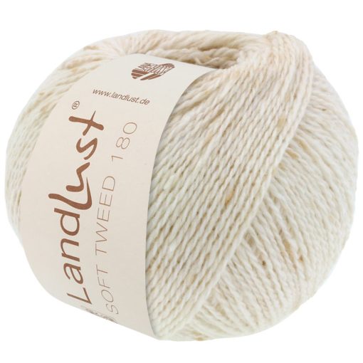 Landlust Soft Tweed 180 | natur meleret fv. 101