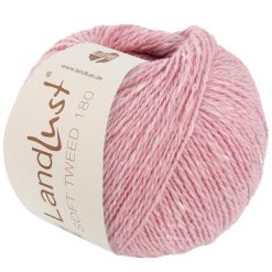 Landlust Soft Tweed 180 | rosa meleret fv. 118