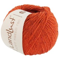 Landlust Soft Tweed 180 | orange meleret fv. 124