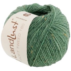 Landlust Soft Tweed 180 | mørkegrøn meleret fv. 127