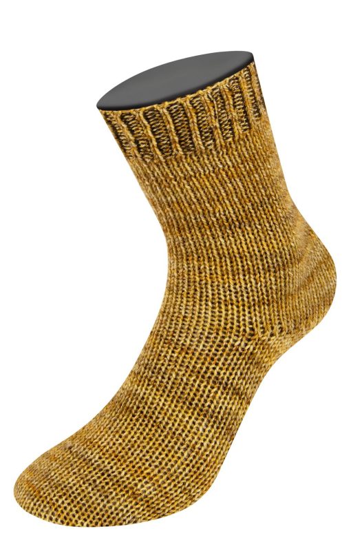Vintage Socks | Sennepsgul fv. 6