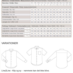 Line2Line | Klassisk skjorte med 2 kraver - børn C513