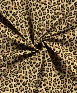 Buksebengalin med leopardmønster i camel