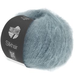 Silkhair | Grafitgrå fv. 094