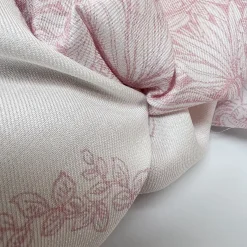 Twillvævet viskosesatin med print