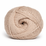 Hjertegarn | Blød Bomuld beige fv. 60