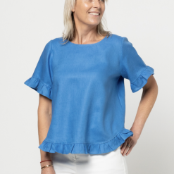 Style Arc | Selina Woven Top str. 4 - 16