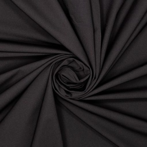 Vandafvisende vævet polyester/nylon bengalin i sort