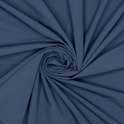 Vandafvisende vævet polyester/nylon bengalin i blå