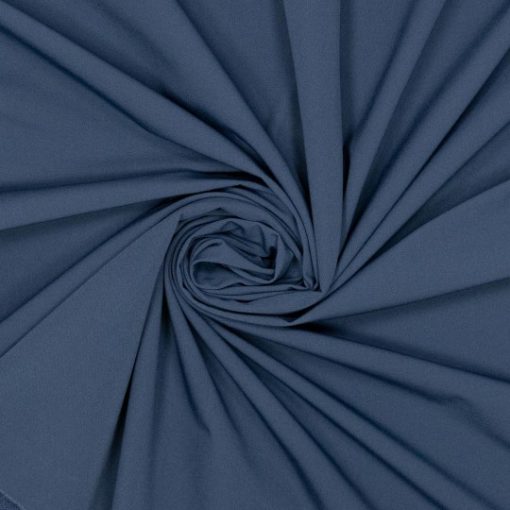 Vandafvisende vævet polyester/nylon bengalin i blå