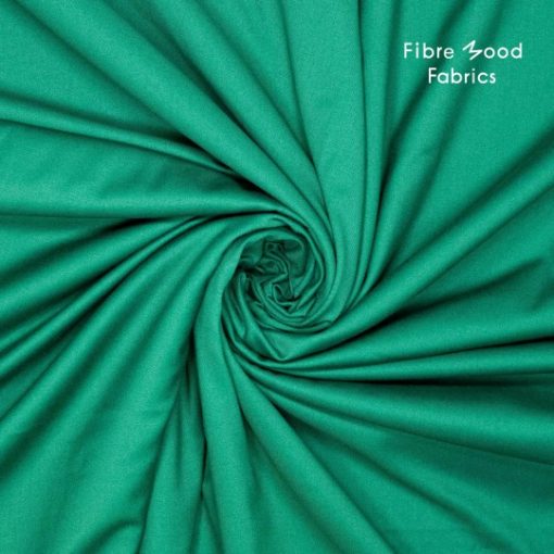 Fibre Mood | Vævet polyester/viskose twill i grøn