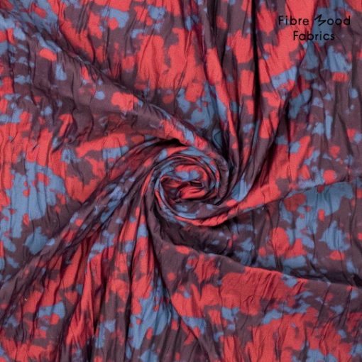 Fibre Mood | Vævet polyester/bomuld med 3D effekt fv. splash