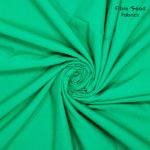 Fibre Mood | Vævet bomuld/polyester-twill i grøn "peach finish"