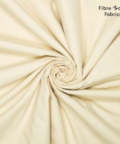Fibre Mood | Vævet bomuld/polyester-twill i beige "peach finish"
