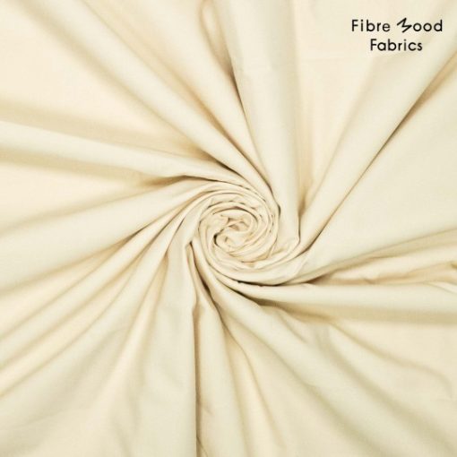27765-pdt_540 Fibre Mood | Vævet bomuld/polyester-twill i beige "peach finish"