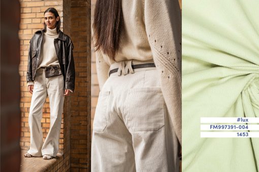 Fibre Mood | Fløjl i fv. 004 hvid onyx