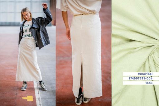 Fibre Mood | Fløjl i fv. 004 hvid onyx