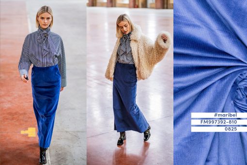 Fibre Mood | Babyfløjl i fv. 810 blå