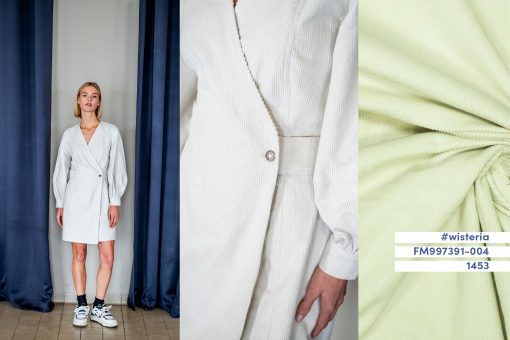 Fibre Mood | Fløjl i fv. 004 hvid onyx