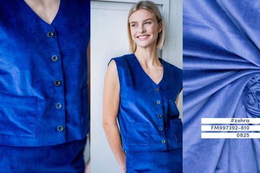 Fibre Mood | Babyfløjl i fv. 810 blå
