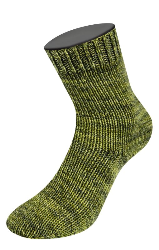 Vintage Socks | grønmeleret fv. 1002