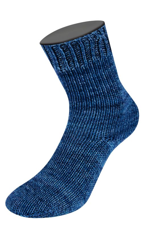 Vintage Socks | blåmeleret fv. 1005