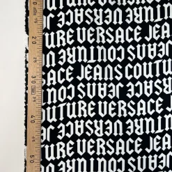 Satinvævet viskose med fra Versace
