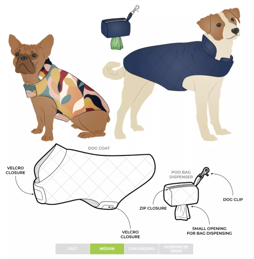 Style Arc | Dog Coat & Poopy Bag