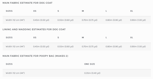 Style Arc | Dog Coat & Poopy Bag