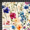 Bomuldsjersey med blomster