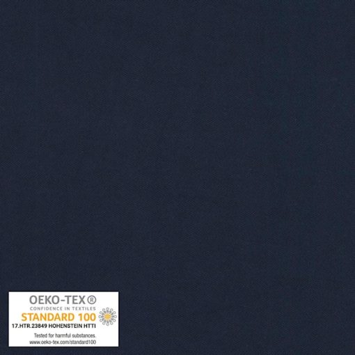 Light & Lush | Viskose Solid fv. navy