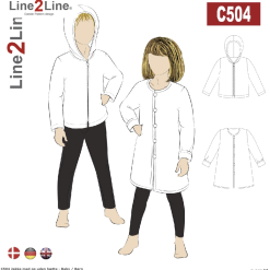 Line2Line | Jakke med og uden hætte - Baby / Børn C504
