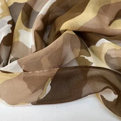 Silkechiffon med print