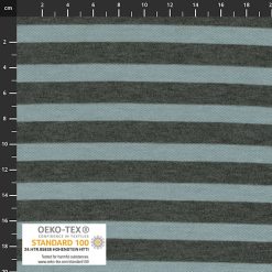 Light & Lush | Stripe Knit - dusty blue