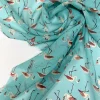 Silkechiffon med print