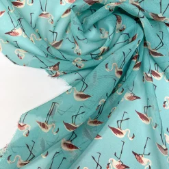 Silkechiffon med print