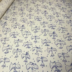 Twillvævet bomuld med stræk med print