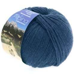 ALPINA Landhauswolle fv. jeansblå 022