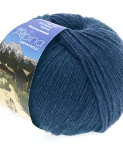 ALPINA Landhauswolle fv. jeansblå 022