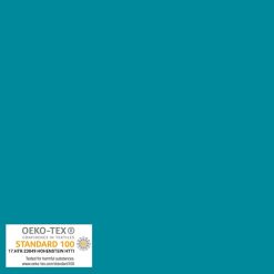 Bomuldsjersey i turkis fv. 051