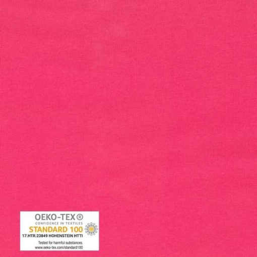 Bomuldsjersey | hot pink fv. 100