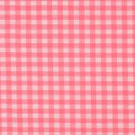 Neonpink garnfarvet bomuld/polyester