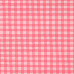 Neonpink garnfarvet bomuld/polyester